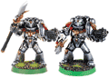 Grey Knights in Power Armour (2 random models)